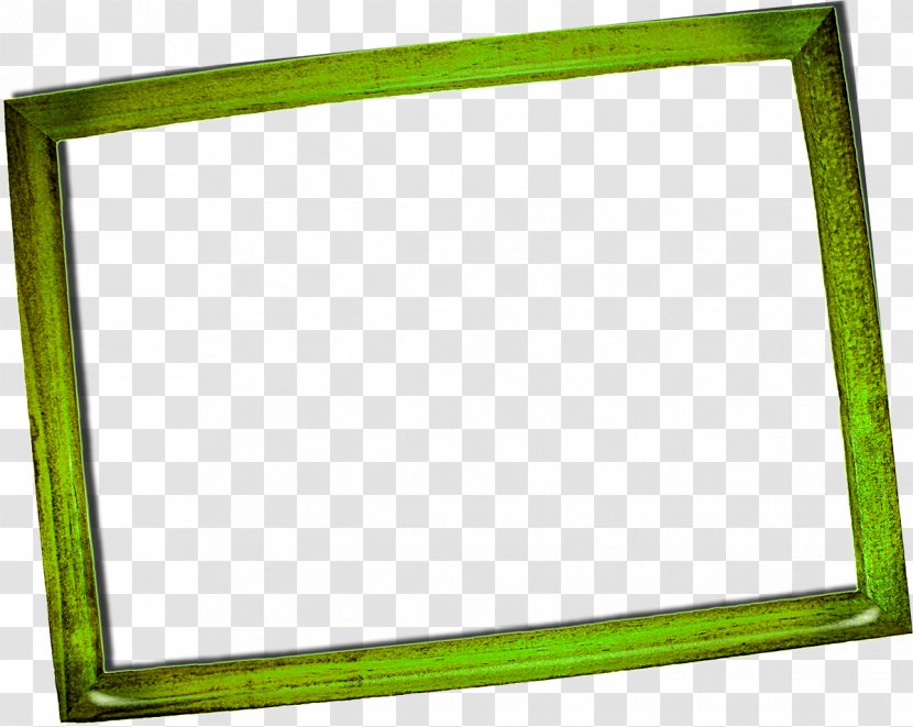 Rectangle Picture Frames Green - Data Frame Transparent PNG
