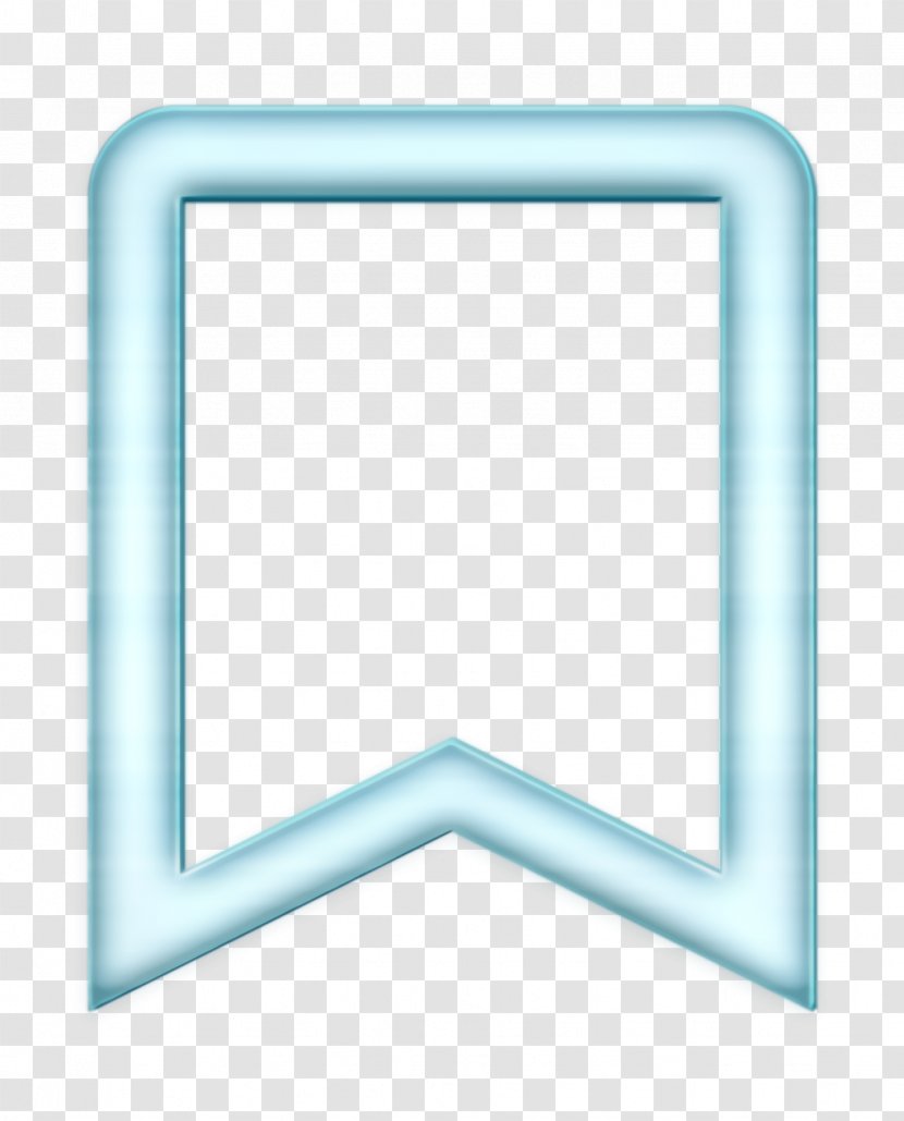 Bookmark Icon Outline - Picture Frame Rectangle Transparent PNG