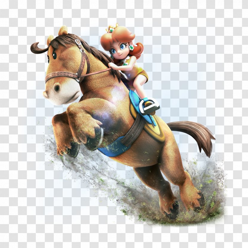 Mario Sports Superstars Princess Daisy Horse Nintendo 3DS Transparent PNG