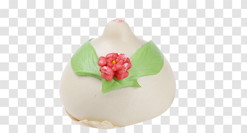 Royal Icing Cake Decorating Buttercream Sugar Paste - Fondant - Zhishou Shou Peach Bread Material Transparent PNG