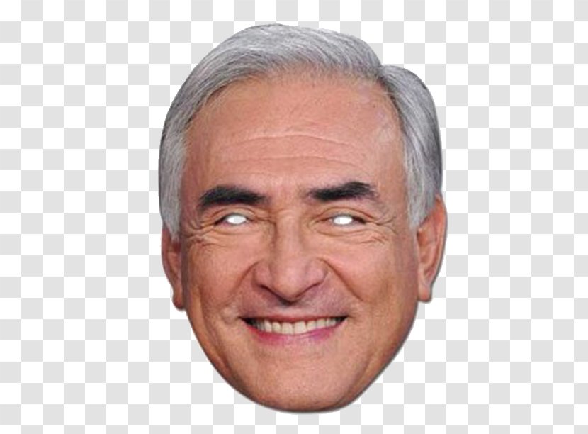 Dominique Strauss-Kahn Domino Mask Disguise Politician - Face Transparent PNG