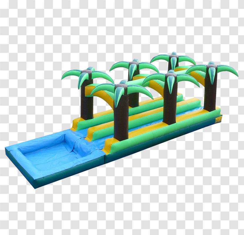 Water Slide Slip 'N Playground Inflatable Bouncers - Game Transparent PNG