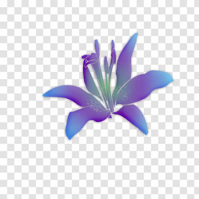 Violet Flower Petal Clip Art - Purple Transparent PNG