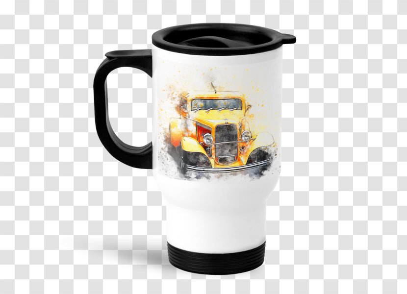 Mug Coffee Cup Car Drawing Decal Transparent PNG
