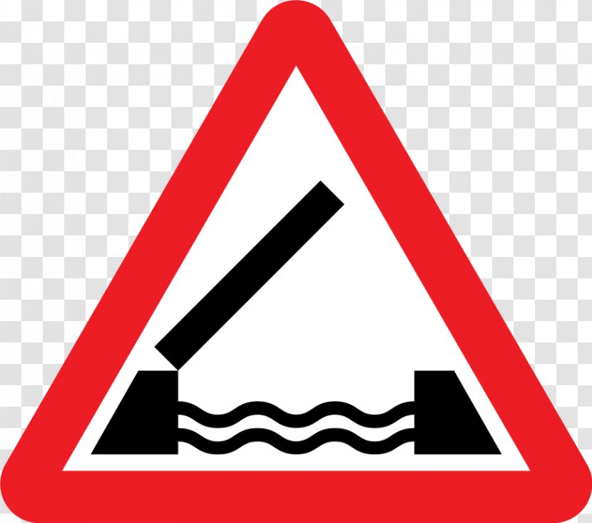 The Highway Code Traffic Sign Moveable Bridge Warning - UK Transparent PNG