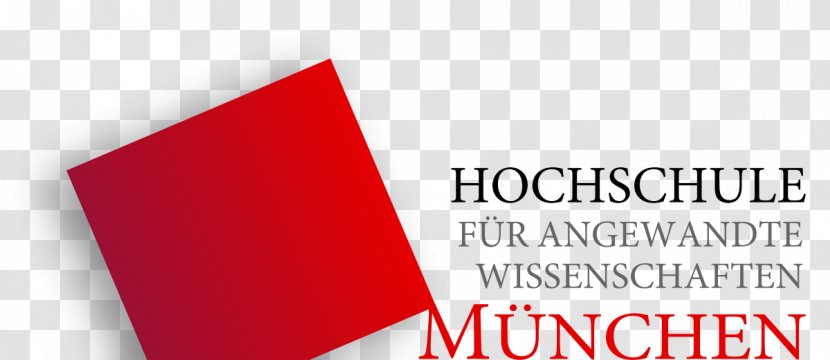 Munich University Of Applied Sciences Fachhochschule Logo Higher Education School Transparent PNG
