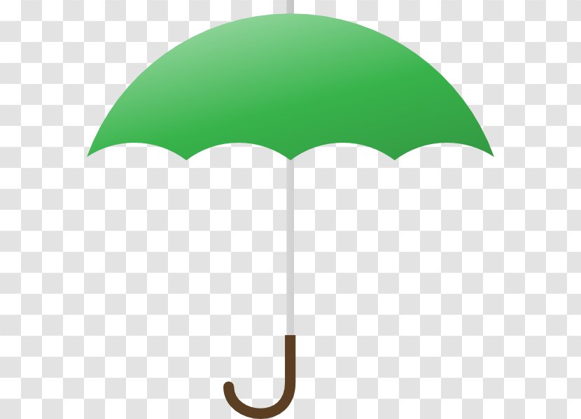 Umbrella Green Clip Art - Vector Transparent PNG