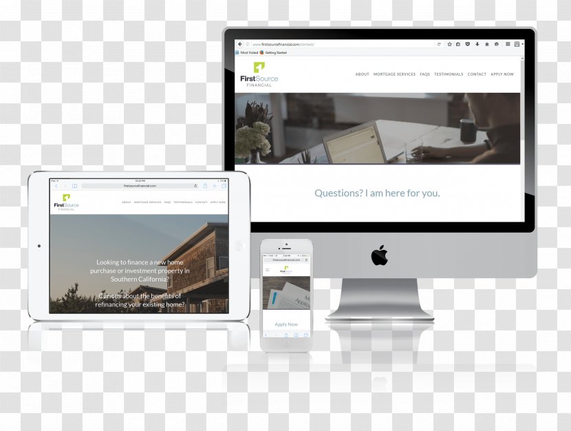 Squarespace Real Estate Web Template System Blog - Computer Monitor - Home Loan Transparent PNG
