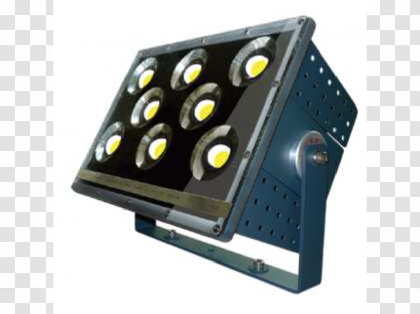 Floodlight Light-emitting Diode Lighting LED Street Light - Hardware - Showcase Transparent PNG