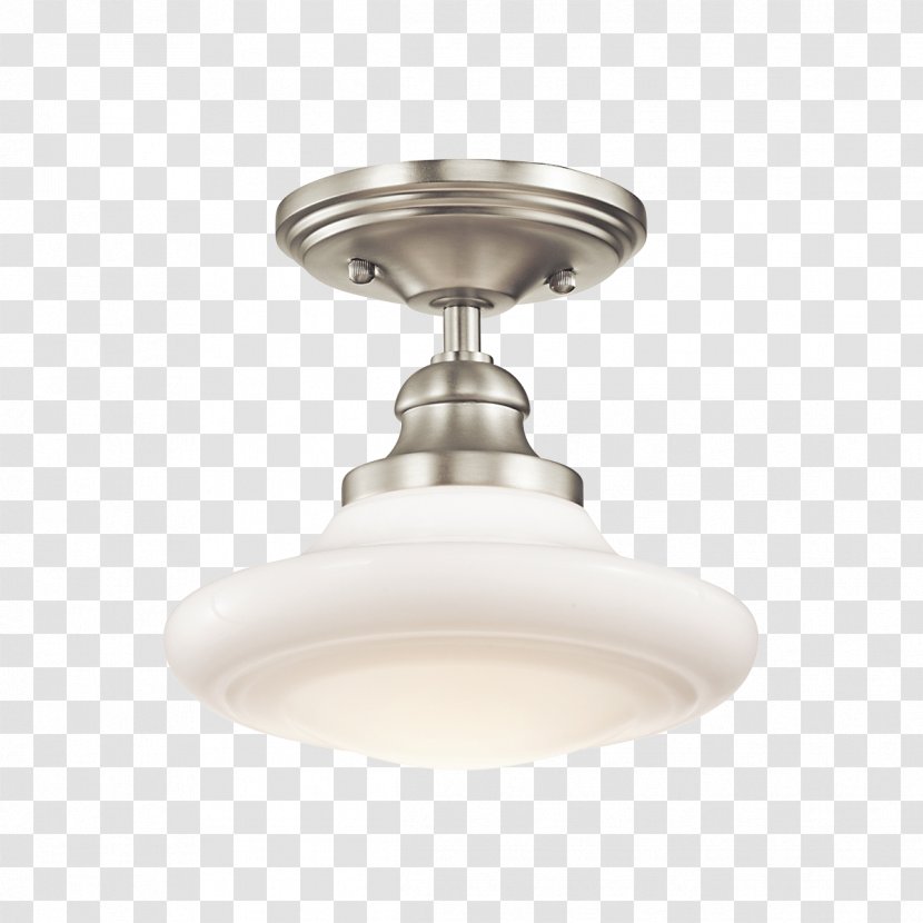 Elstead Lighting Ltd - Glass - Showroom Nickel Bronze CeilingFlush Transparent PNG