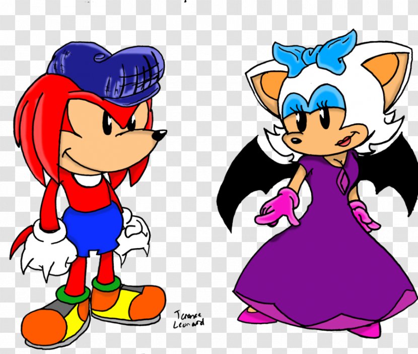 Rouge The Bat Knuckles Echidna Sonic Classic Collection Battle Sega - Tree - Hyperion Records Transparent PNG