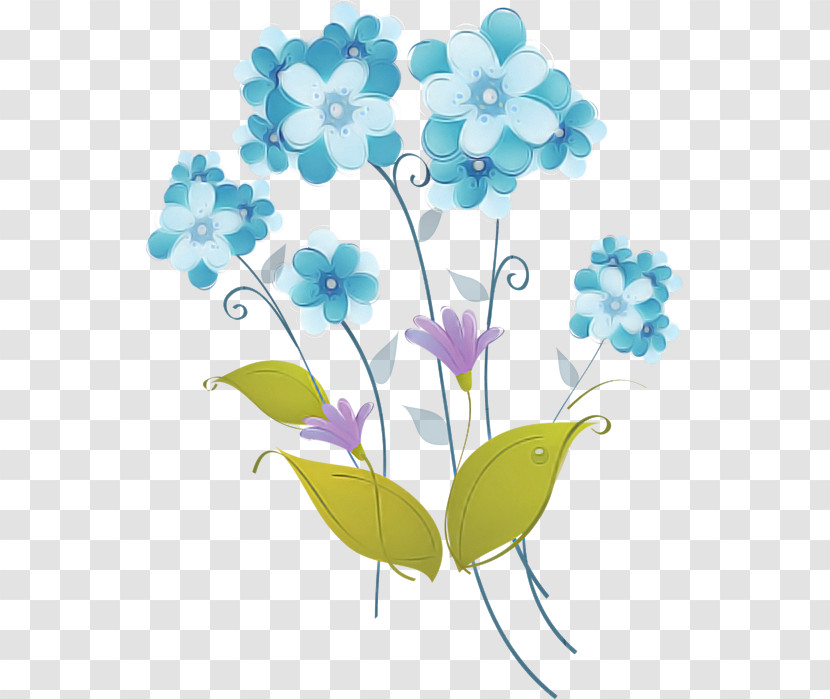 Flower Plant Cut Flowers Hydrangea Pedicel Transparent PNG