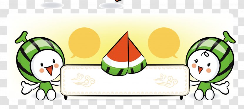 Cartoon Auglis Doll Watermelon - Food - Creative Pull Away Material Transparent PNG