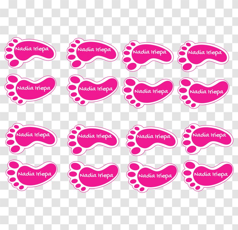Fuchsia Shoe Sticker Fashion Clip Art - Silhouette - Pegatinas Transparent PNG