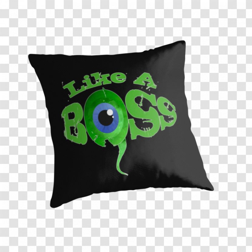T-shirt Throw Pillows YouTube - Down Feather - Like A Boss Transparent PNG