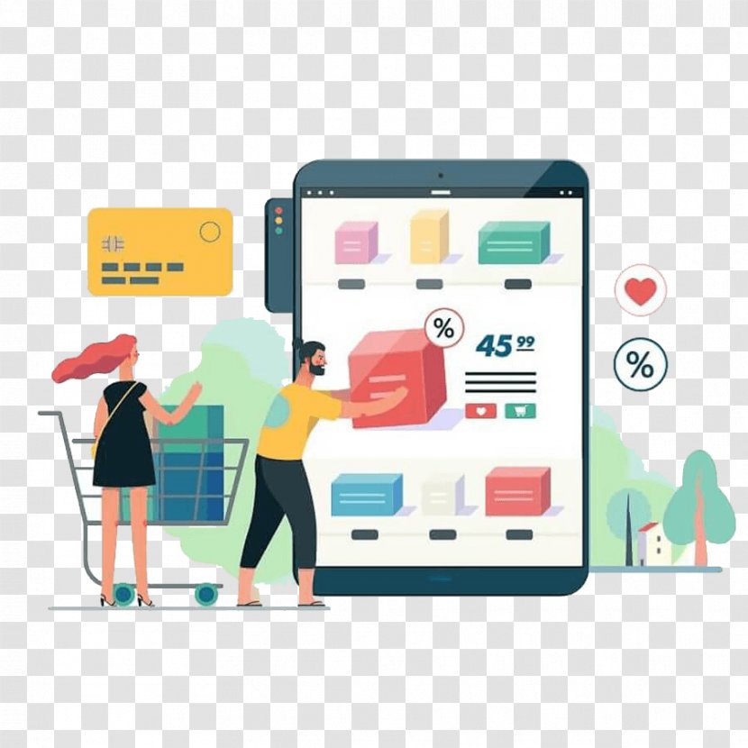 Online Shopping - Gadget - Art Communication Device Transparent PNG