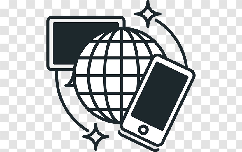 Business Phone Templates - Blackandwhite - Technology Transparent PNG