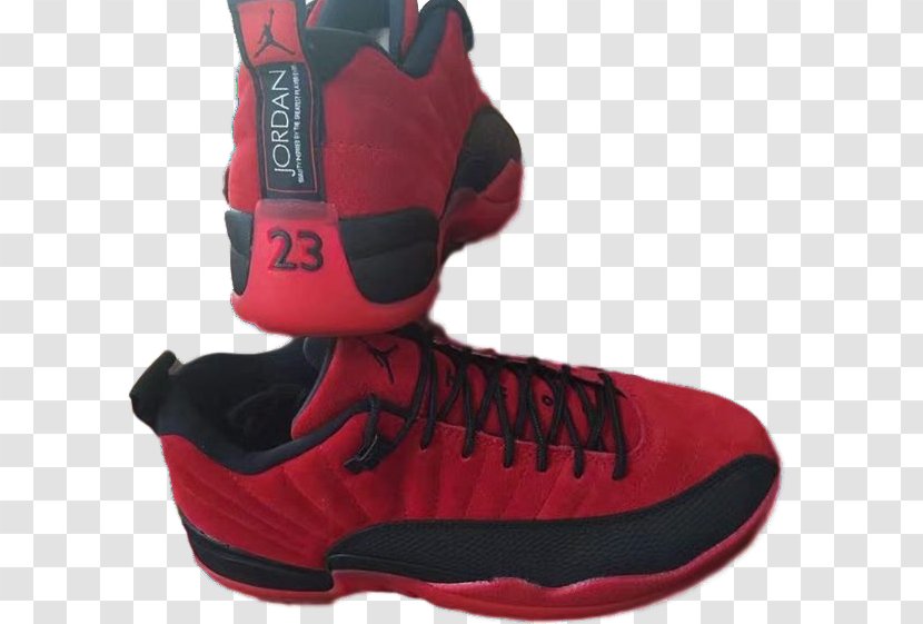 Sneakers Air Jordan Retro XII Shoe Nike - Carmine Transparent PNG