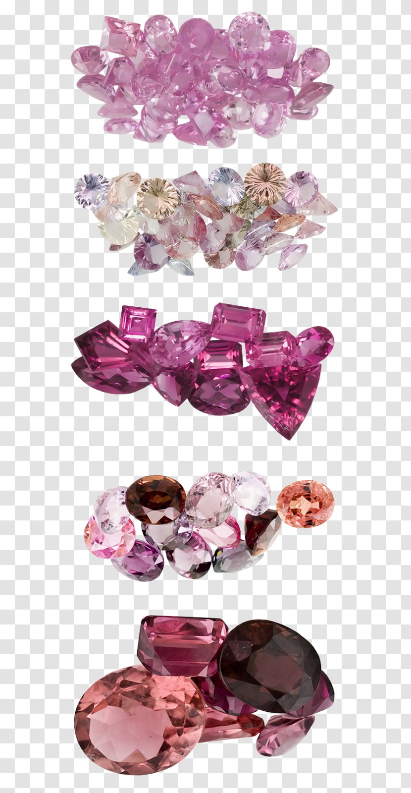 Magenta Lilac Purple Clothing Accessories Pink M - Petal - Precious Stones Transparent PNG