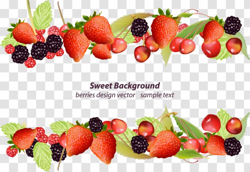 Frutti Di Bosco Juice Fruit - Preserves - Vector Hand Painted Borders Transparent PNG