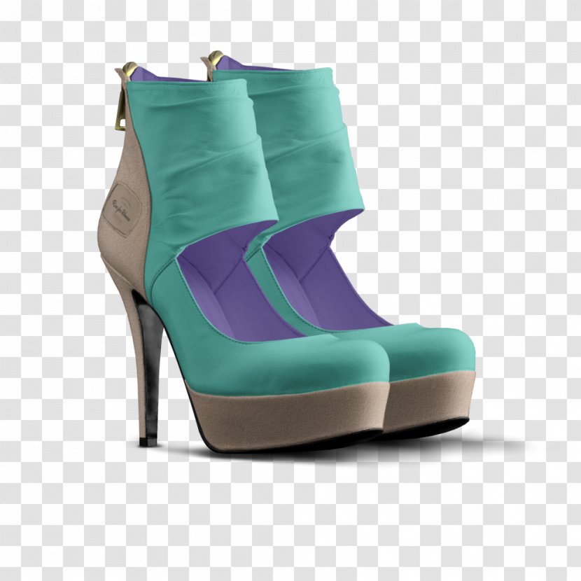 Shoe Smooth Criminal Boot Mural High-top - Aliveshoes Srl - Platform Designer Shoes For Women Transparent PNG