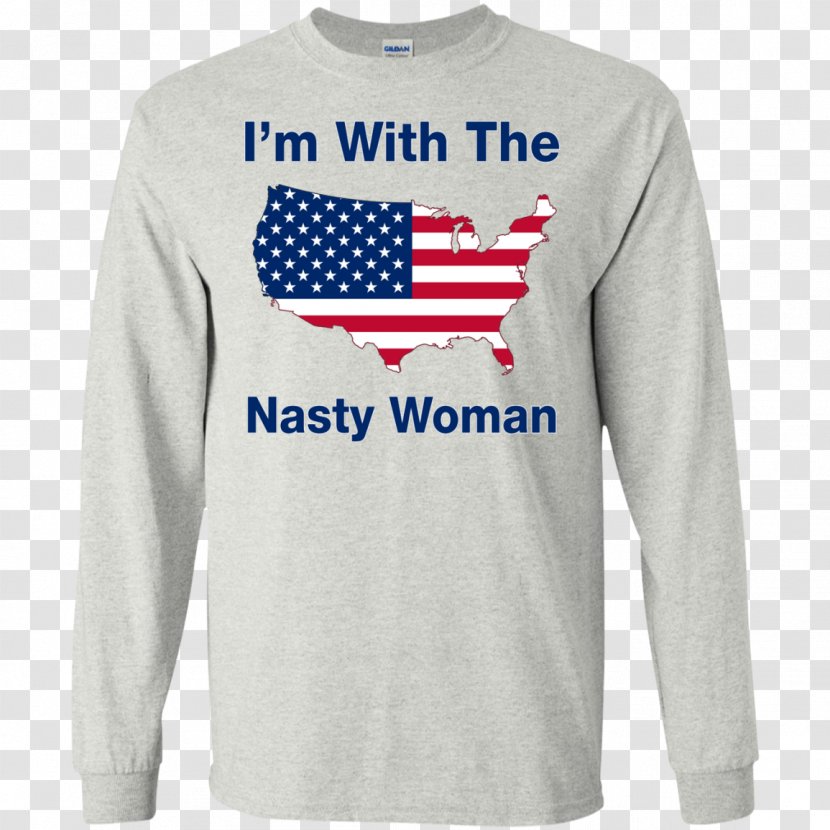Flag Of The United States T-shirt Modern Display Confederate - Joint - Nasty Woman Transparent PNG