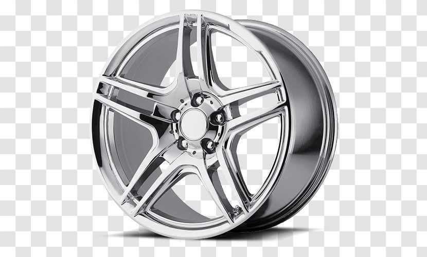 Alloy Wheel Car Tire Rim - Michelin - Chrome Plating Transparent PNG