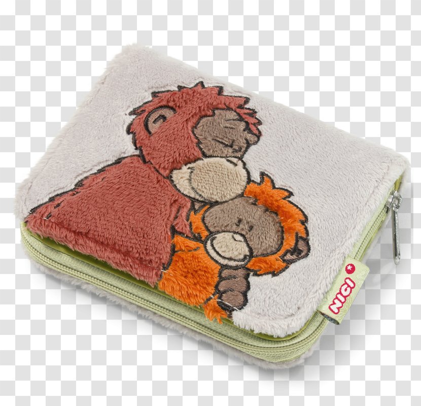 Stuffed Animals & Cuddly Toys NICI AG Wallet Textile Orangutan - Material - Orang Utan Transparent PNG