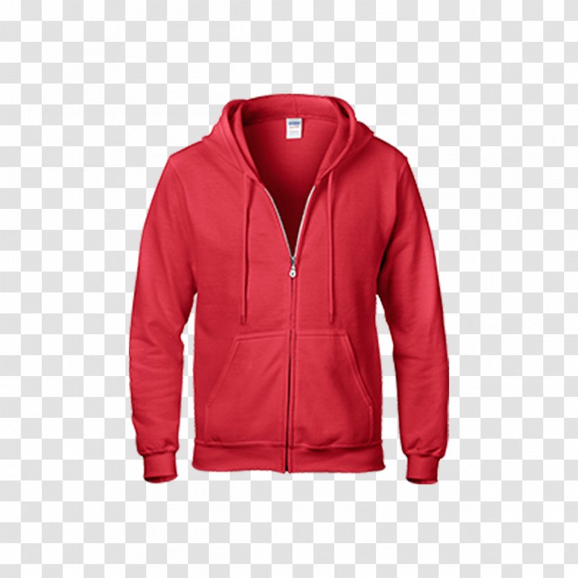 Hoodie T-shirt Jacket Blazer Suit - Sleeve - Printed T Shirt Red Transparent PNG