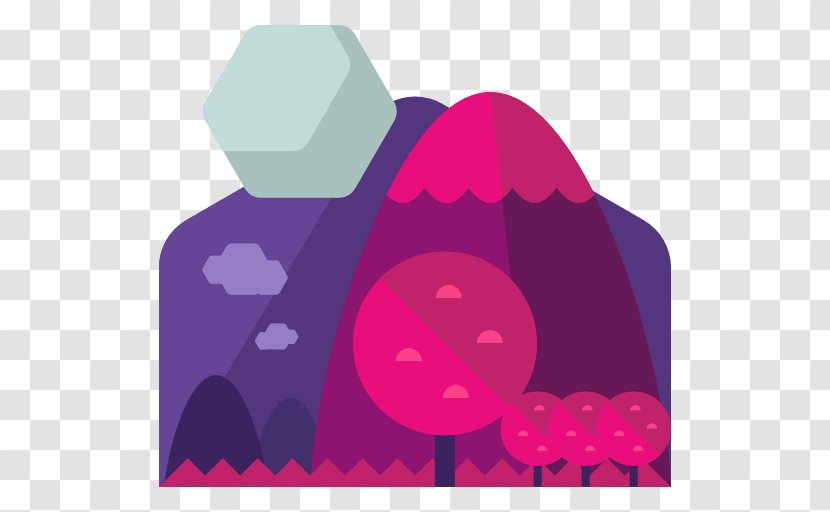 Icon - Nature - Mountain Peak Transparent PNG