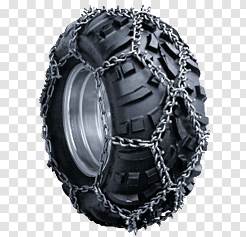 Car Snow Chains All-terrain Vehicle Tire Side By - Motorcycle Transparent PNG
