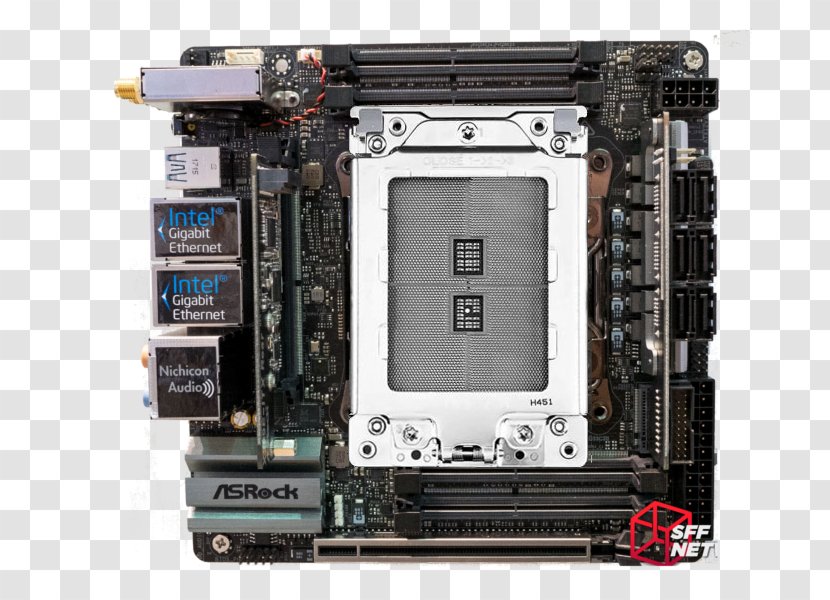 Motherboard Intel LGA 2066 Central Processing Unit Mini-ITX - Core Transparent PNG