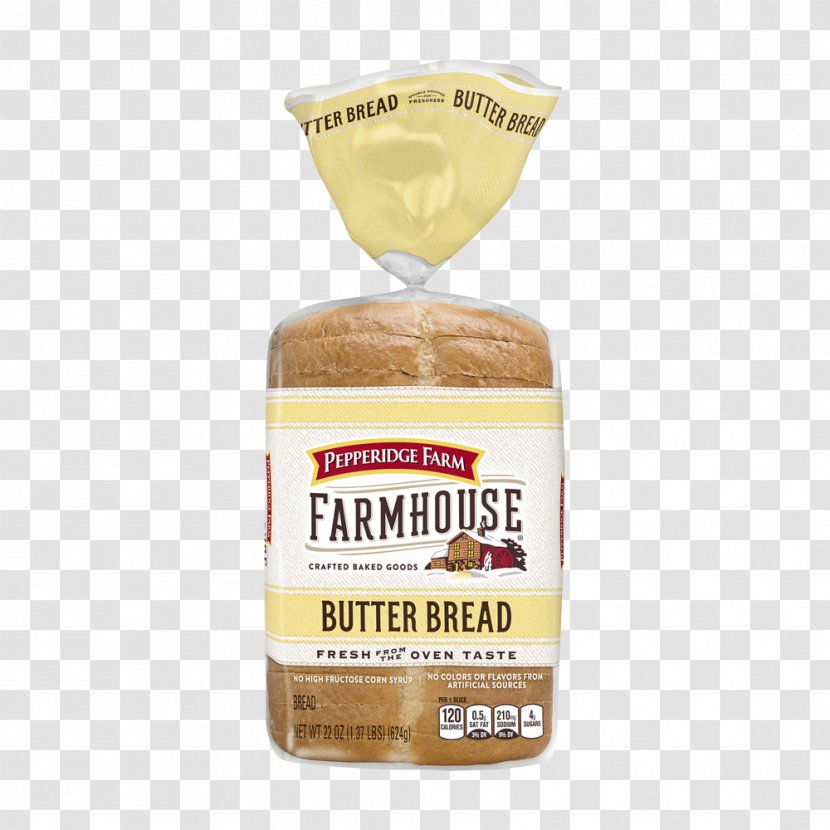 Potato Bread White Bakery Pepperidge Farm - Food - Butter Transparent PNG