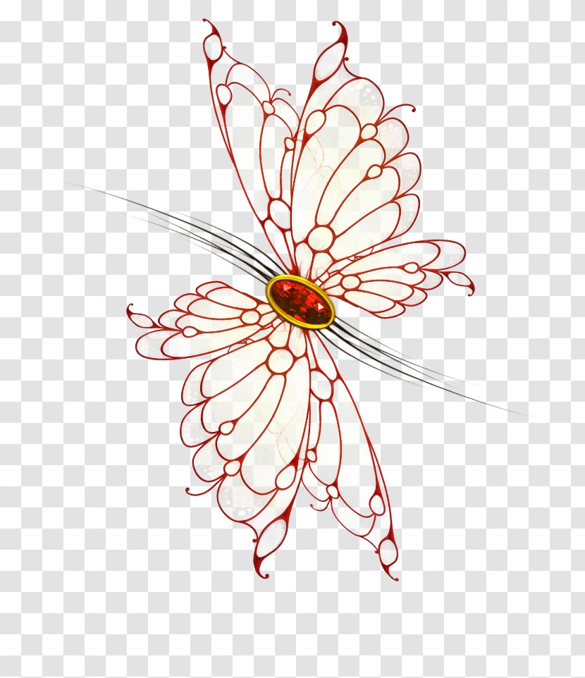 Flower Line Art - Pollinator Wildflower Transparent PNG