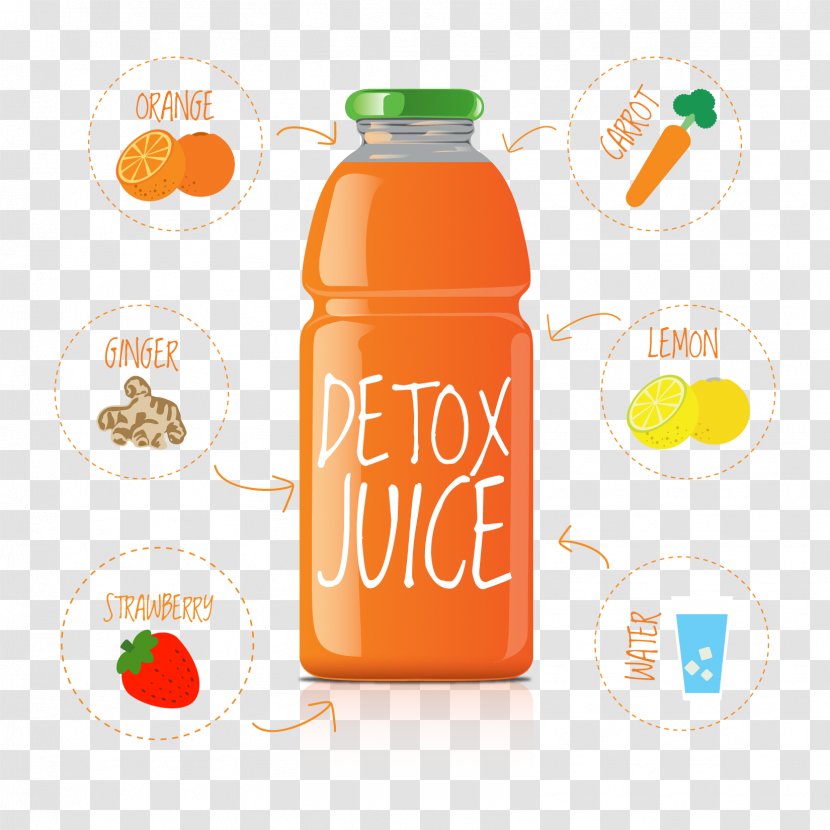 Orange Juice Drink Soft - Vector Transparent PNG