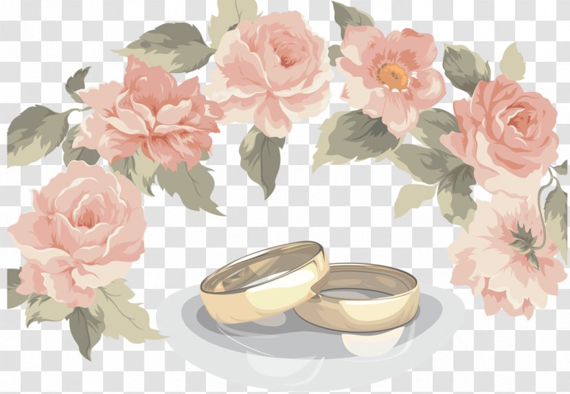 Marriage Engagement Clip Art Commission Civil Social Development In Tabuk - Wedding Ring - Bride Drawing Transparent PNG