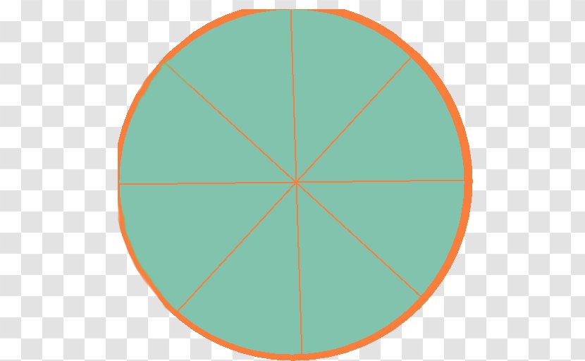 Circle Point Angle Green - Area Transparent PNG
