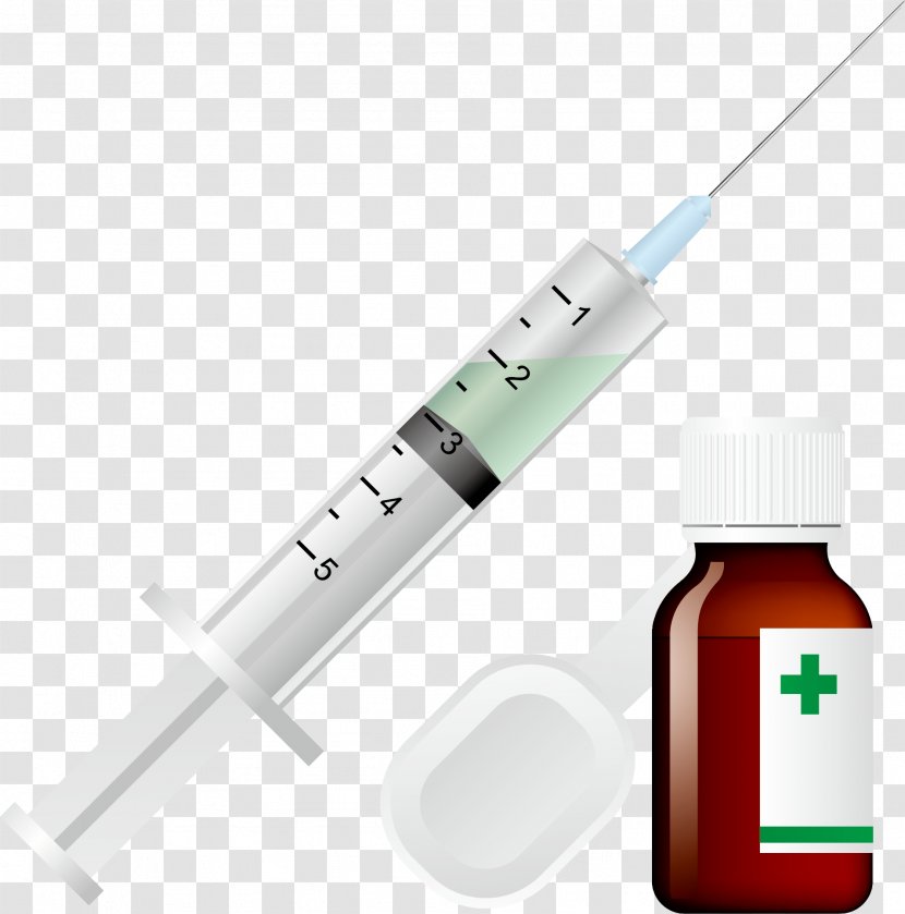 Injection Syringe - Service - Element Transparent PNG