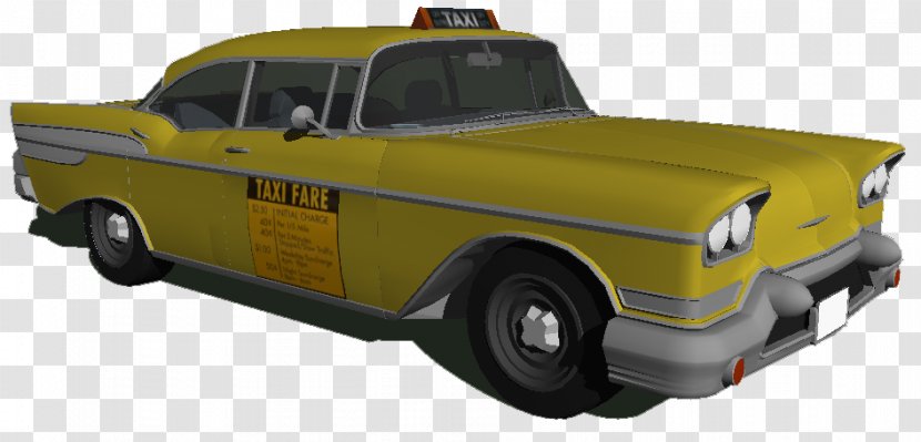 Model Car Minecraft Motor Vehicle Video Games - Taxi Flyer Transparent PNG