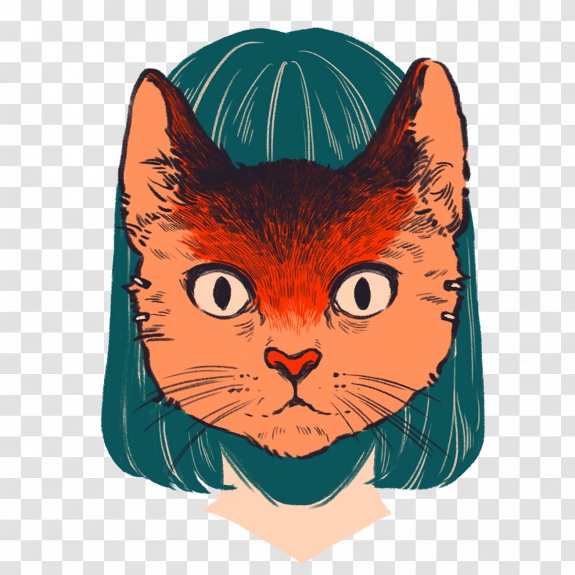 Cat Drawing Draco Malfoy Art - Snout Transparent PNG