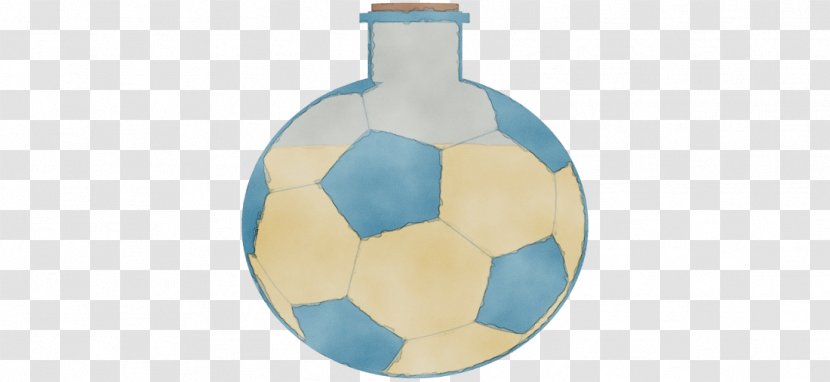 Blue Aqua Turquoise Teal Bottle - Football - Ball Transparent PNG