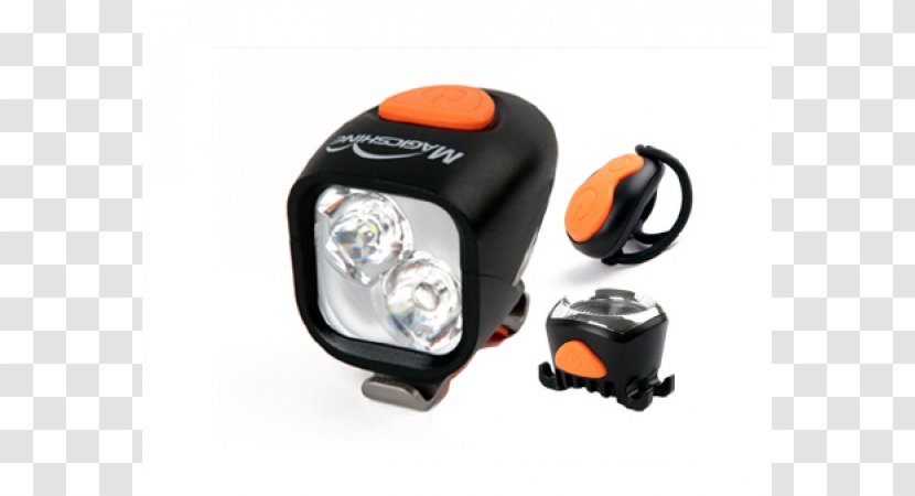 Bicycle Lighting Lumen Headlamp - Handlebars - Magic Light Transparent PNG