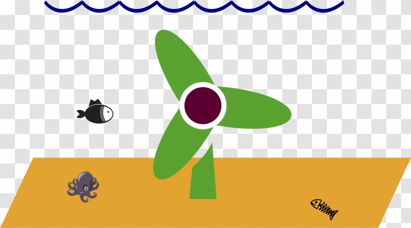 Green Leaf Logo - Wind Turbine - Symbol Plant Transparent PNG