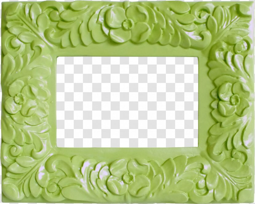 Background Green Frame - Picture Frames Transparent PNG