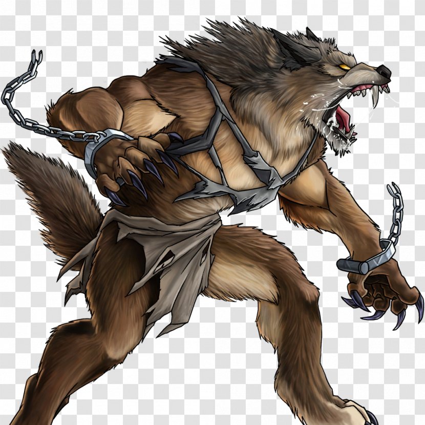 Werewolf Avatar Comics Tencent QQ Man - Cartoon Transparent PNG