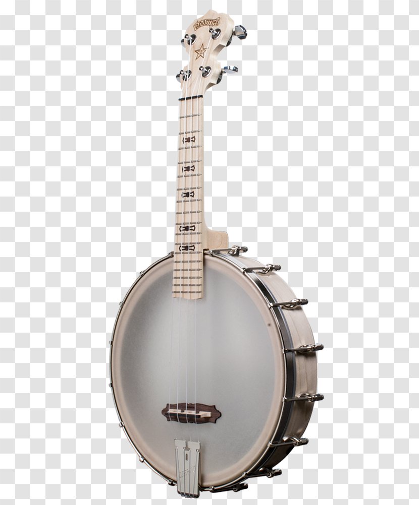 Banjo Uke Deering Company Ukulele Goodtime 5-String - Cartoon - Musical Instruments Transparent PNG