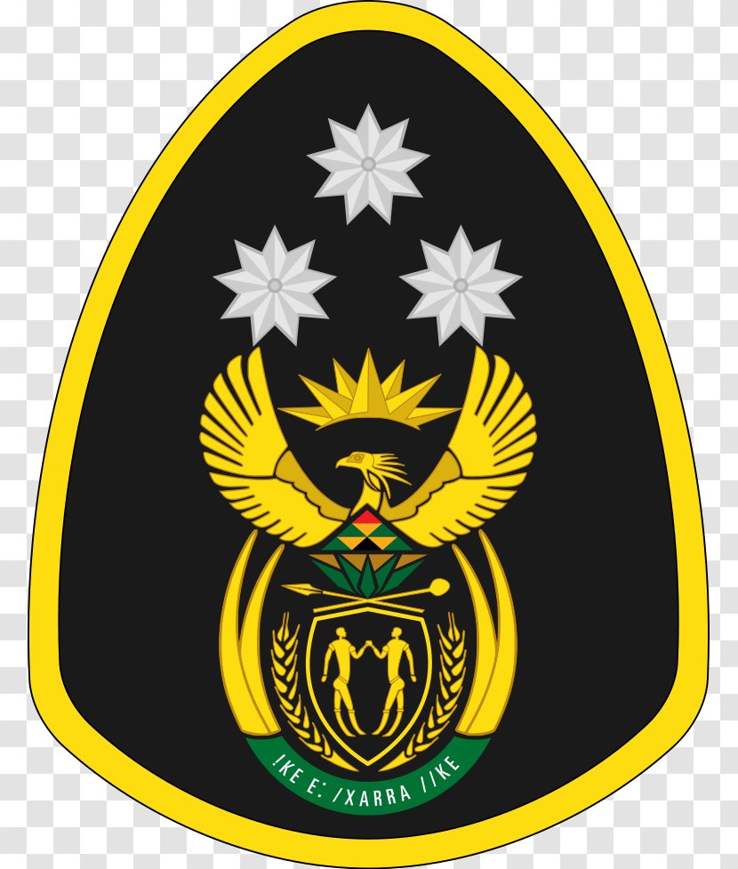South African National Defence Force Warrant Officer Army Sergeant - Badge Transparent PNG