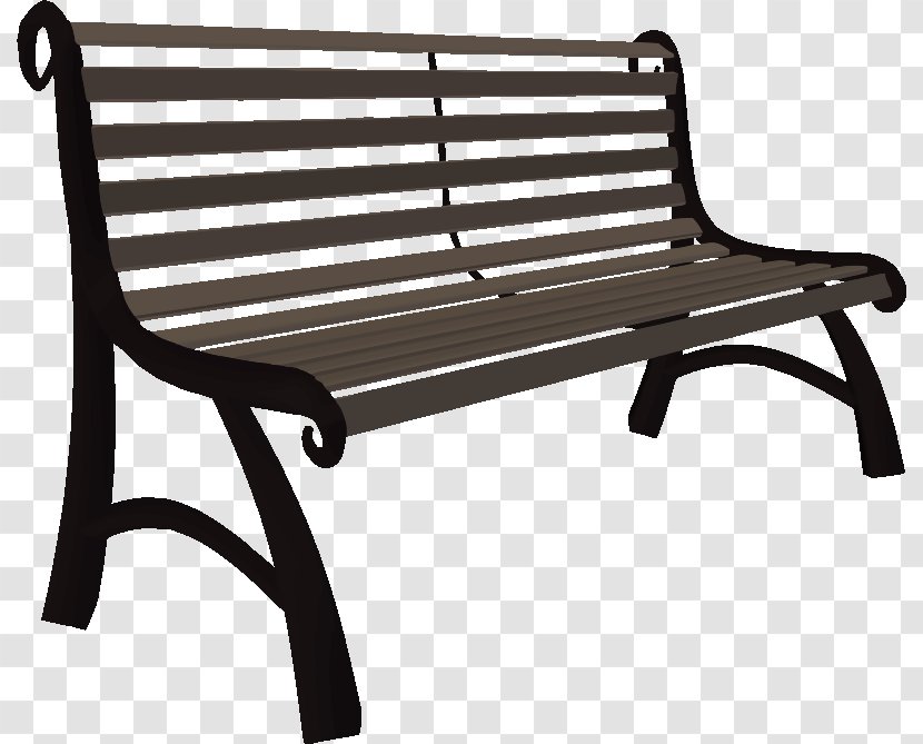 Bench Garden Furniture Seat Transparent PNG