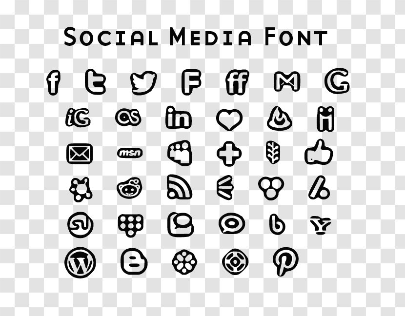 Social Media Font - Blog - Phone Transparent PNG