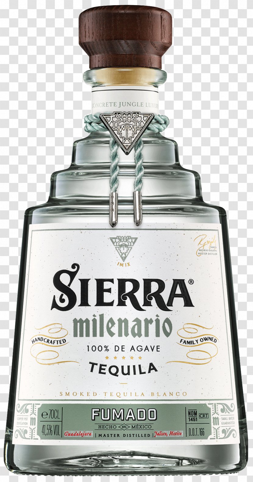 Tequila Distilled Beverage Gin Sierra Silver Agave Azul - Smoking - Wine Transparent PNG